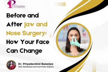 Before and After Jaw and Nose Surgery
